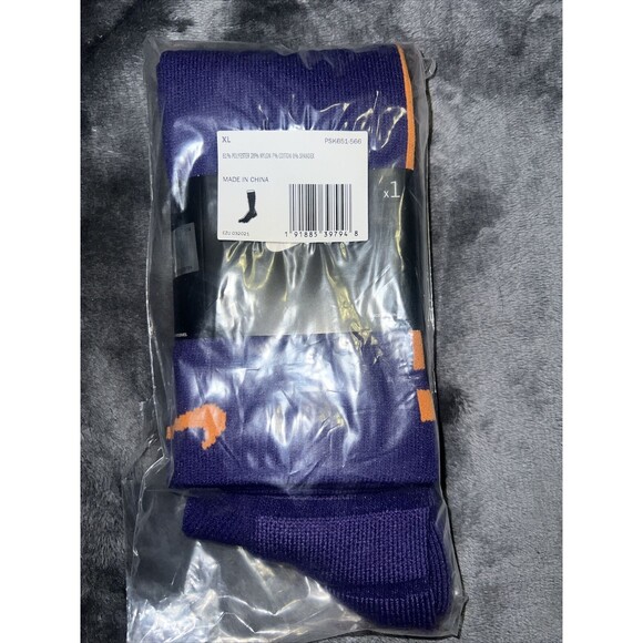 XL Nike NBA Authentics Socks Purple Issued PSK651-566 - Picture 1 of 3